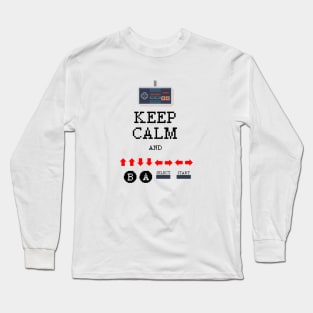 Konami Code Long Sleeve T-Shirt